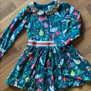 Mini Boden Nutcracker Dress 3/4 Y